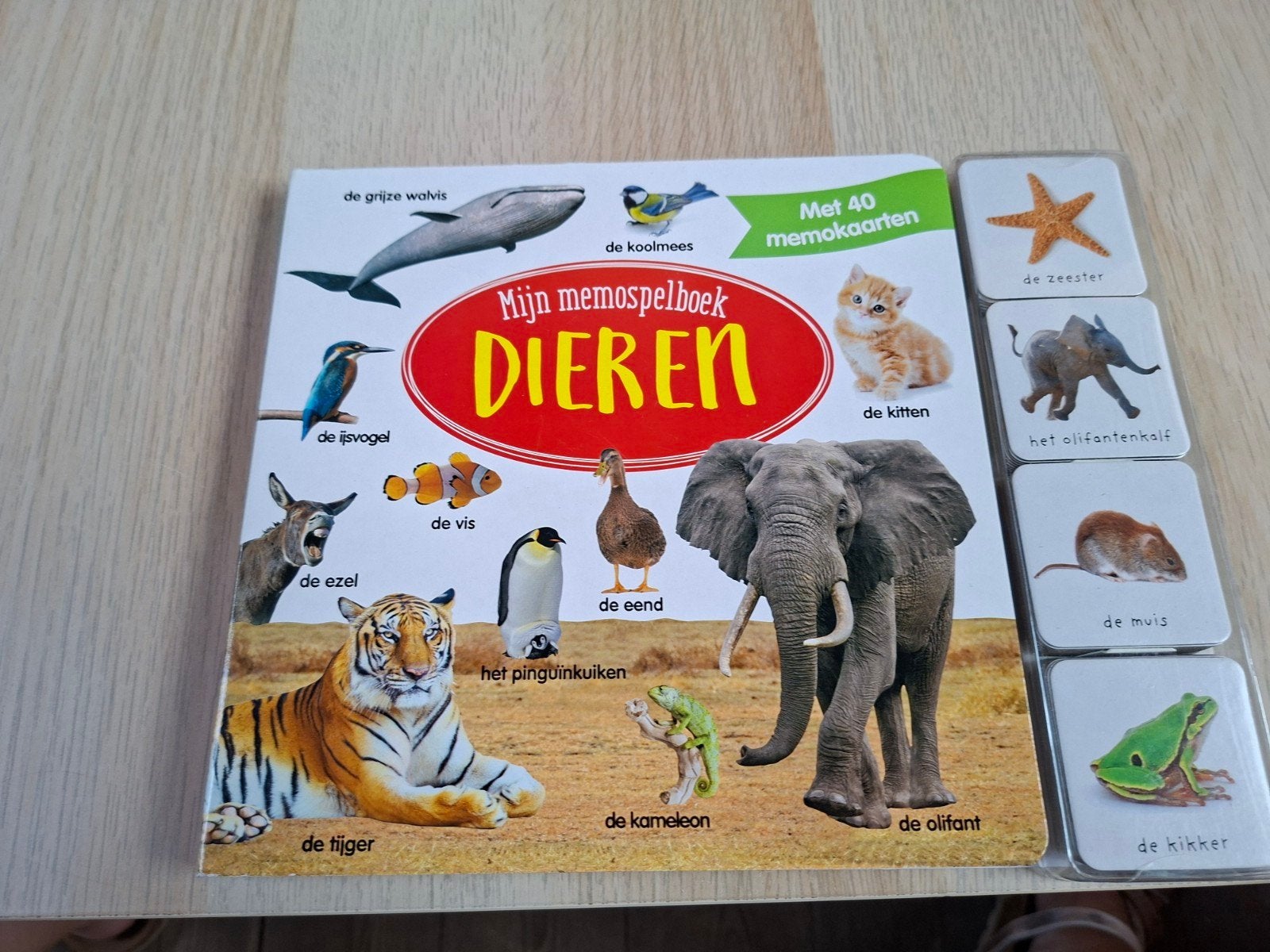 dierenboek, Ophalen