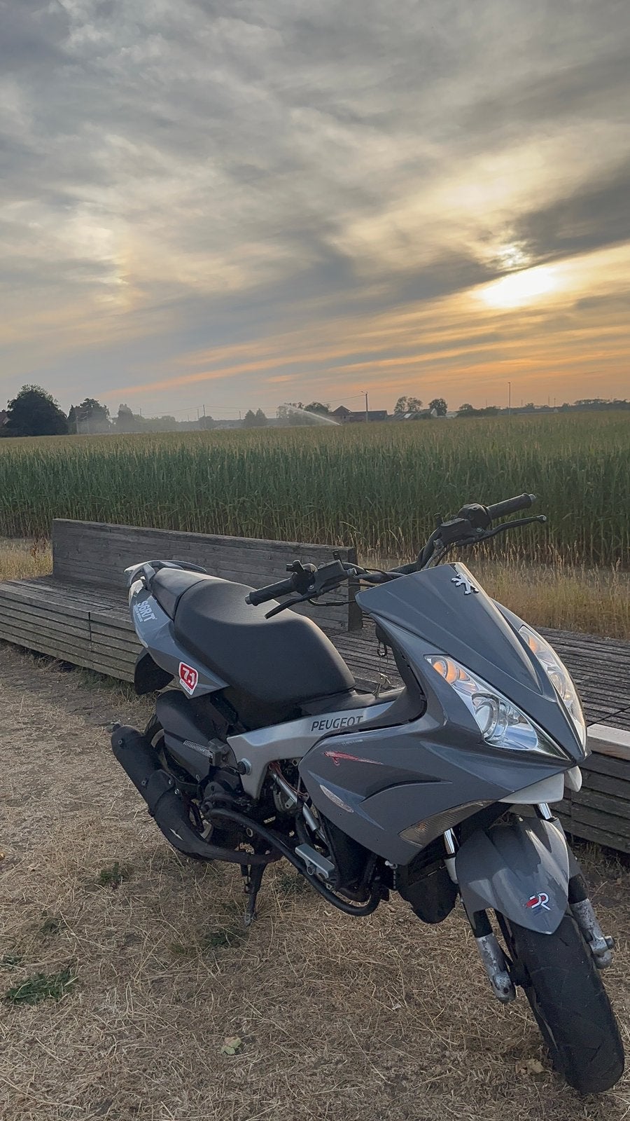 Peugeot jetforce b klasse 70cc, Ophalen, Tweetakt, Gebruikt, 70 cc