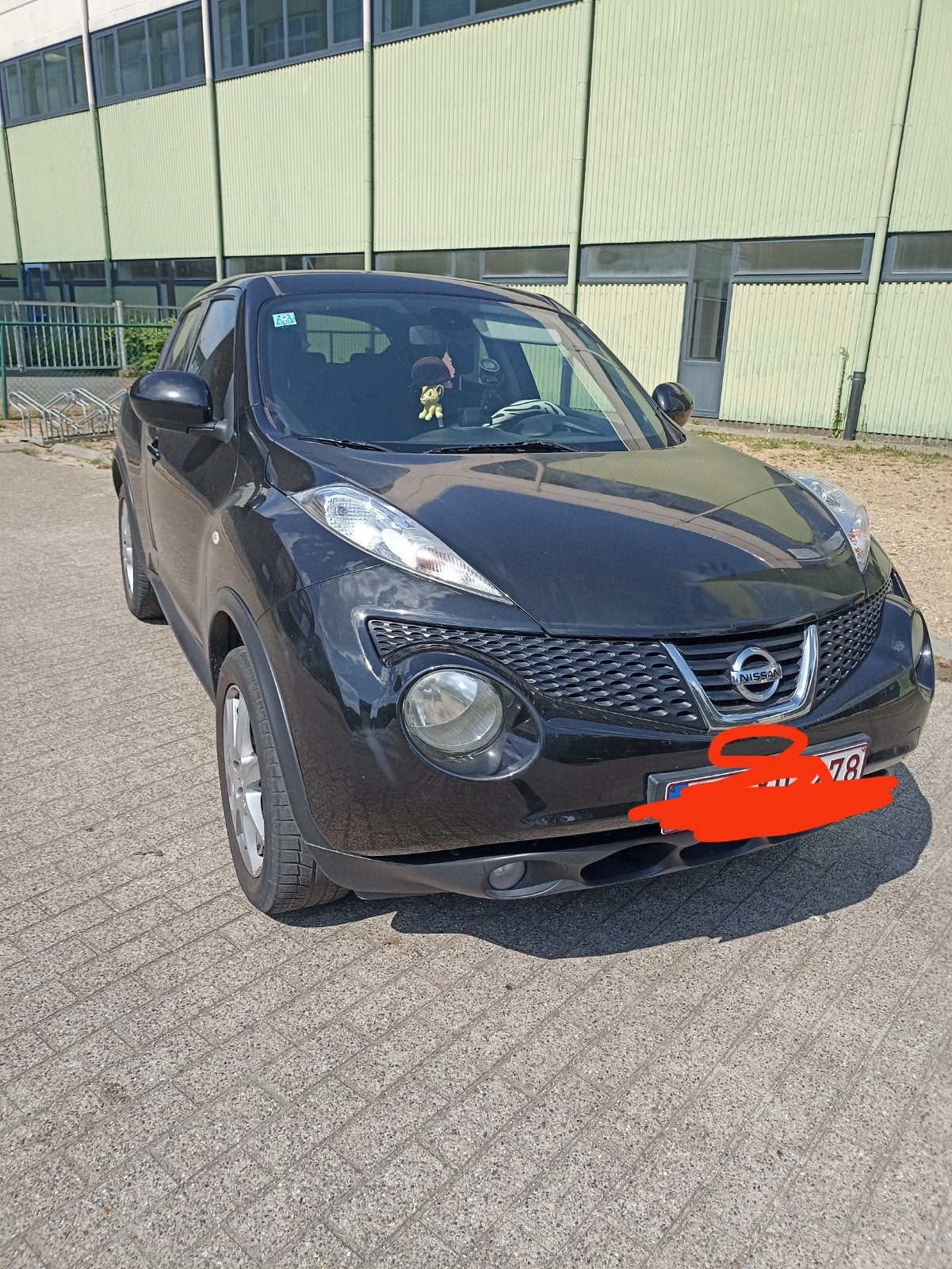 Nissan juke 1500 dci, Ophalen