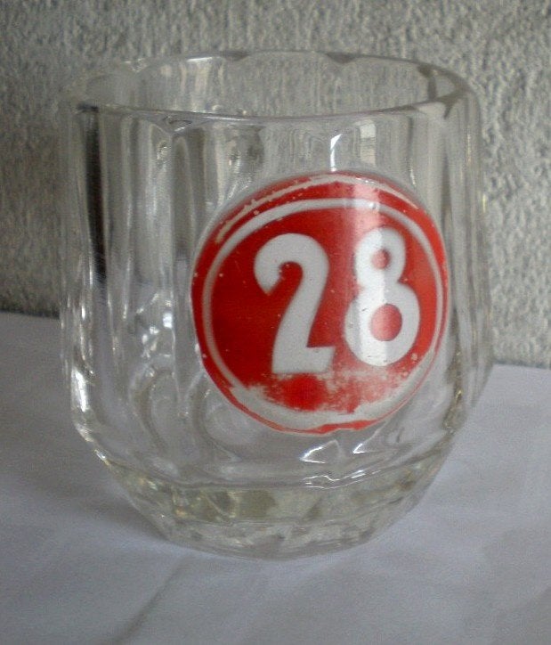 CAULIER 28    chope épaisse, Enlèvement ou Envoi, Utilisé, Chope(s)