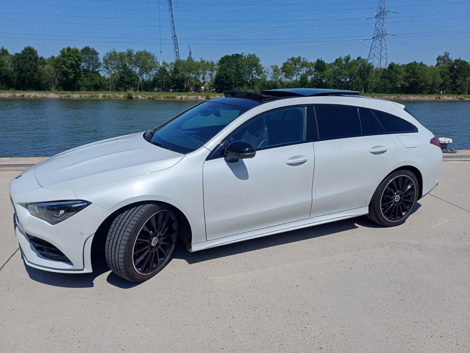 Mercedes cla 200 benzine 163pk. Bj2020, Auto's, Euro 6, Wit, Break, Particulier