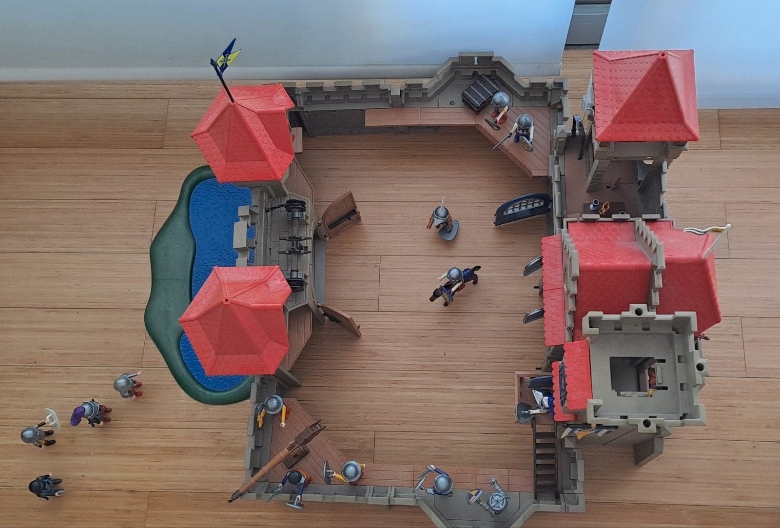 château playmobil chevalier du lion, Enlèvement, Utilisé