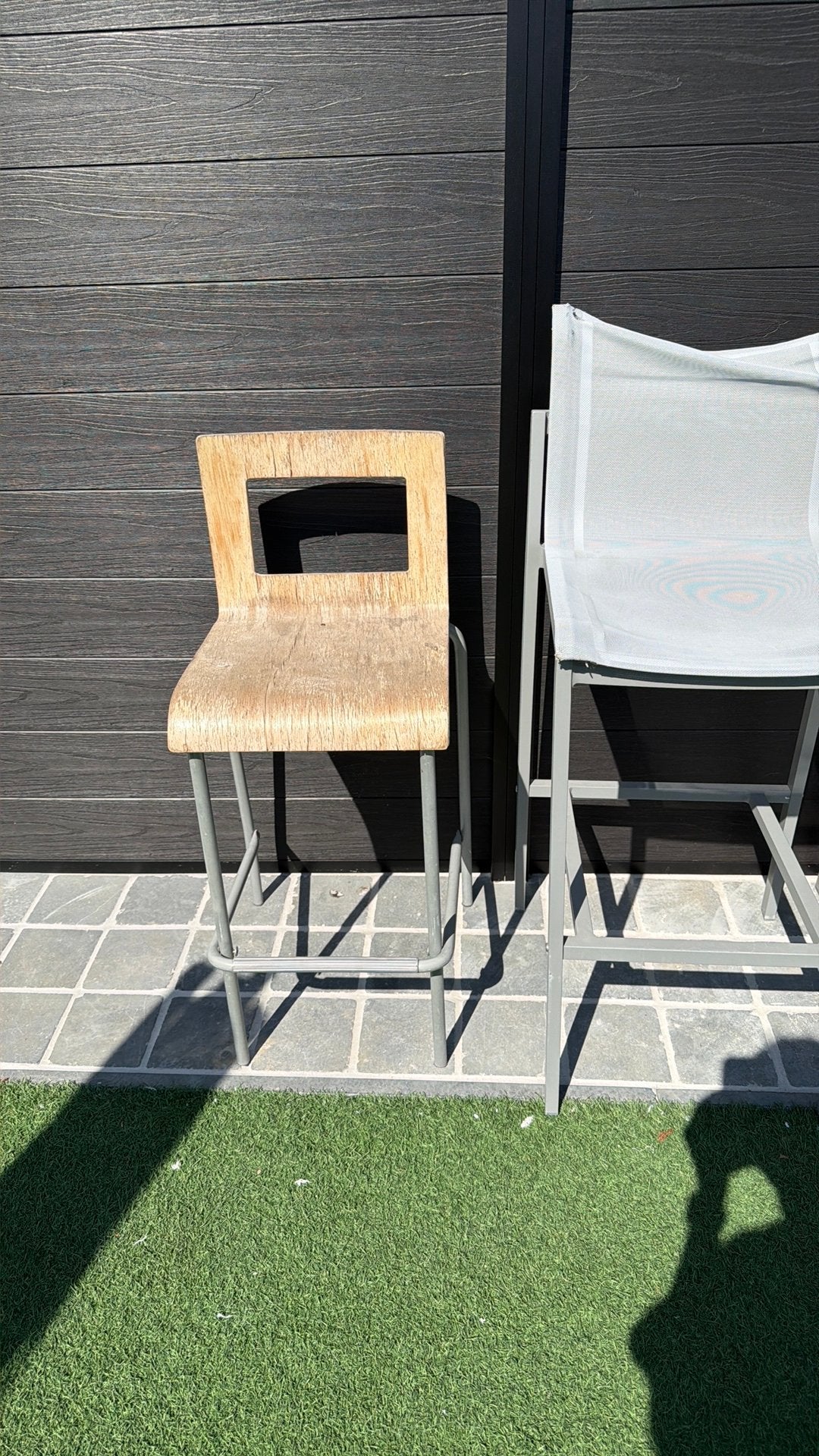 5 stoelen, Ophalen, Met voetsteun, 90 cm of meer, Metaal