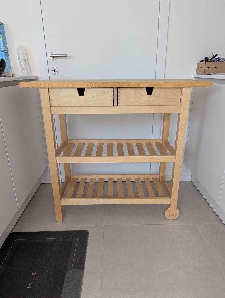 Roltafel IKEA FÖRHÖJA, Maison & Meubles, Cuisine | Éléments de cuisine, Utilisé, Moins de 100 cm, Moins de 50 cm, 75 cm ou plus