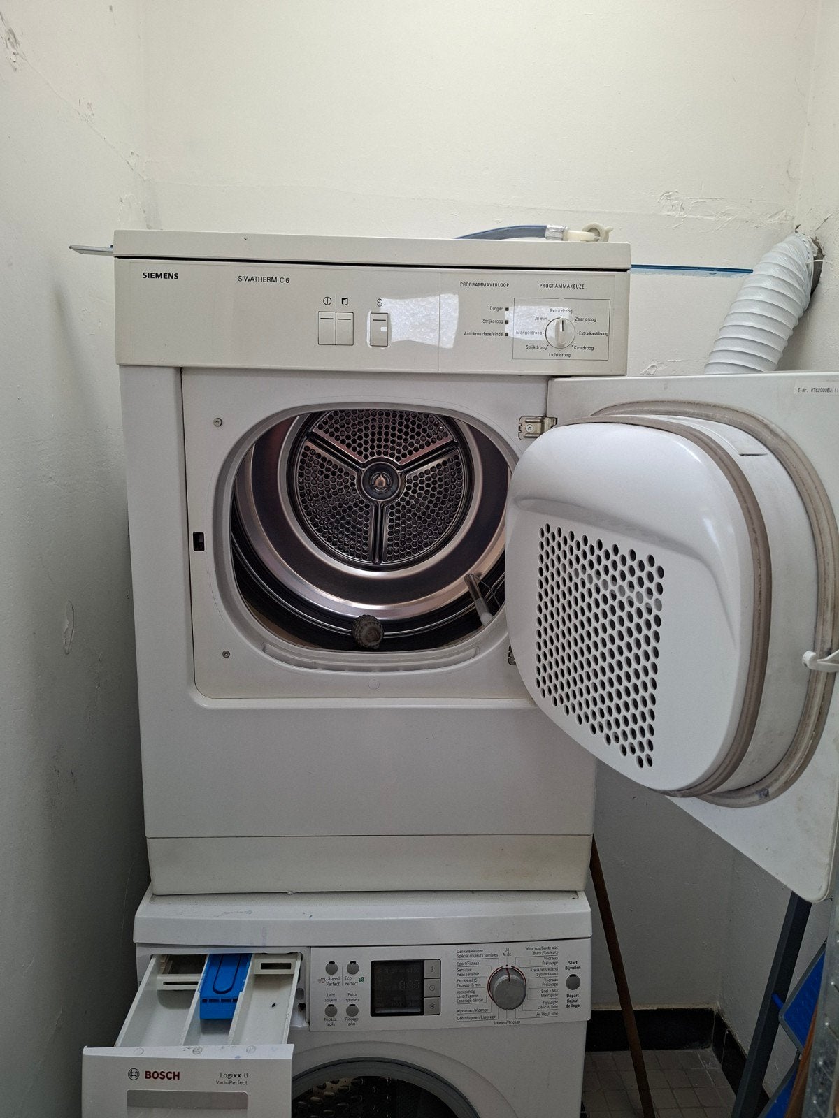 Droogkast Siemens Siwatherm C 6, Elektronische apparatuur, Droogkasten, Ophalen, Luchtafvoer
