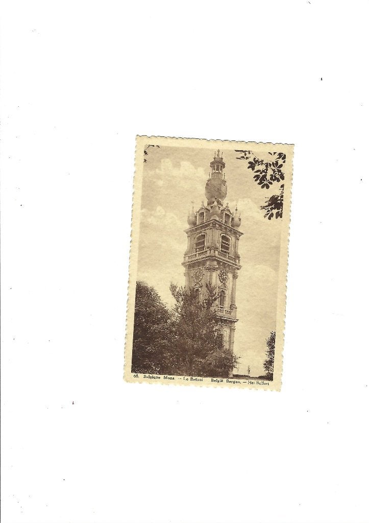 Mons, Collections, Envoi, Non affranchie
