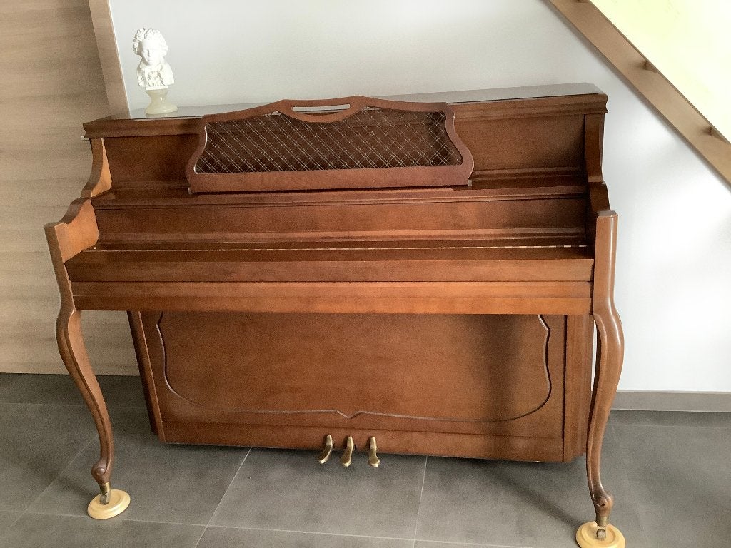 piano Kawai, Muziek en Instrumenten, Piano's, Ophalen, Gebruikt, Bruin, Piano