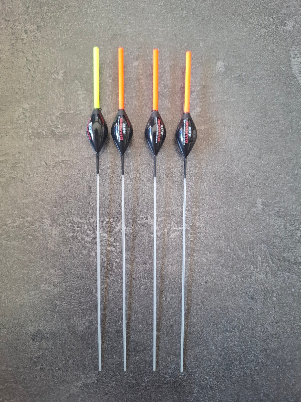 PRESTON Diamond 4 x 12 Dobbers (NIEUW), Watersport en Boten, Ophalen of Verzenden, Nieuw, Dobber of Lood
