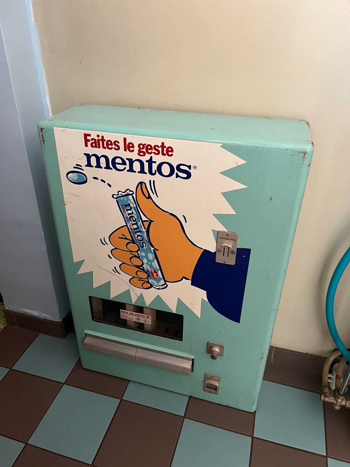 Mentos distributeur 1970, Verzamelen, Ophalen, Gebruikt