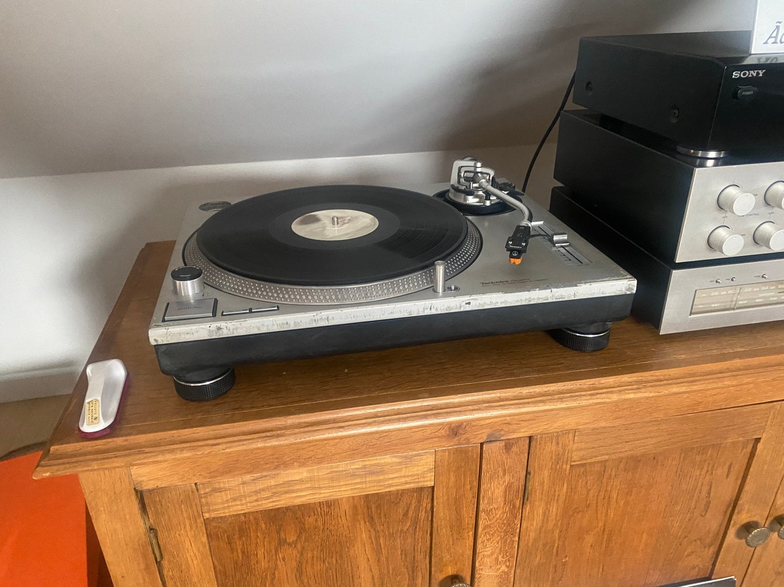 Technics SL1200 MK2 Volledig gereviseerd, Audio, Tv en Foto, Platenspelers, Ophalen, Refurbished, Pitch-regelaar, Platenspeler