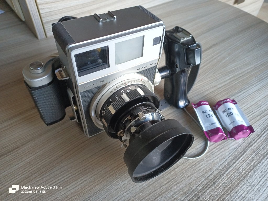 Appareil photo Mamiya Press Super 23, Enlèvement, 1960 à 1980, Appareils photo