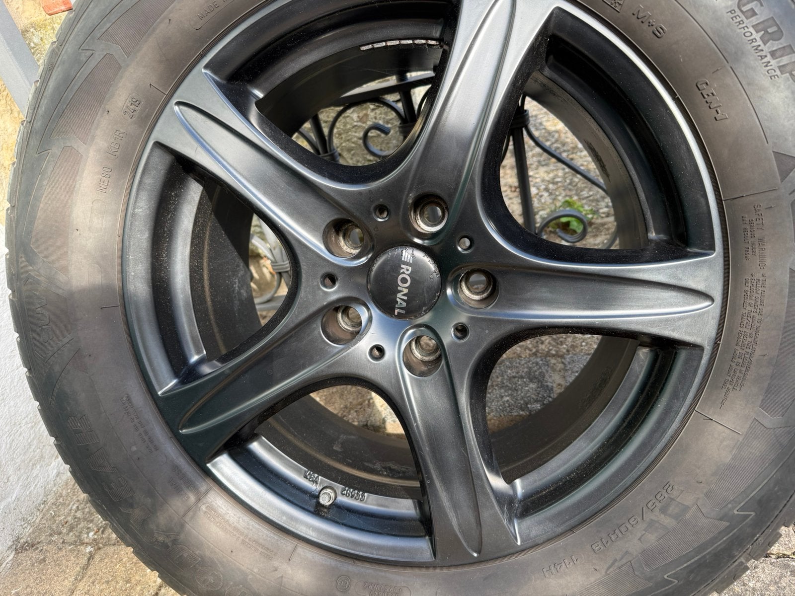 Jantes RONAL à vendre 18 pouce pour un Jeep grand cherokee, Enlèvement