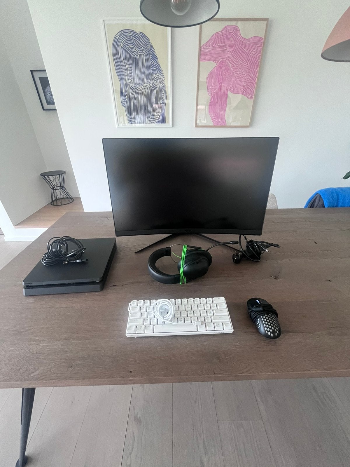 Complete Gaming Setup – PS4 | Monitor | Gaming keyboard…, Computers en Software, Monitoren, Zo goed als nieuw, Gaming, Ophalen