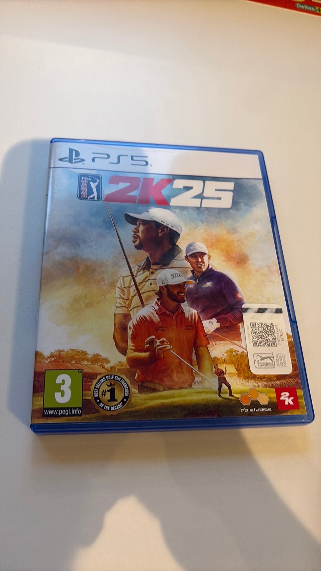 2K25 golf PS5 spel, Games en Spelcomputers, Ophalen, Gekoppelde computers, Zo goed als nieuw, Simulatie