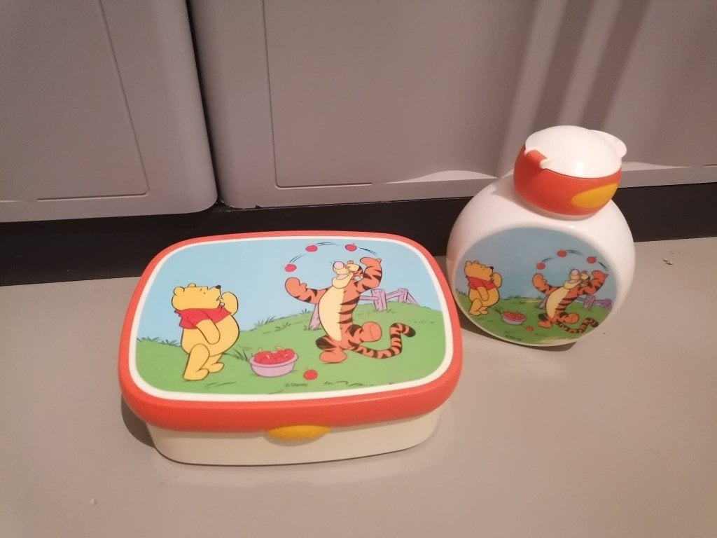 Boterhammendoos en drinkbus winnie the pooh, Verzamelen, Ophalen
