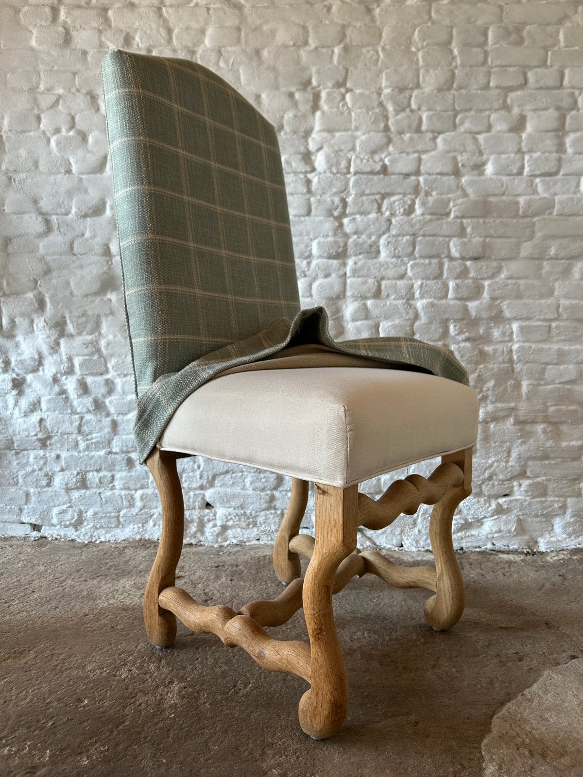 Set Os De Mouton stoelen, Enlèvement, Comme neuf