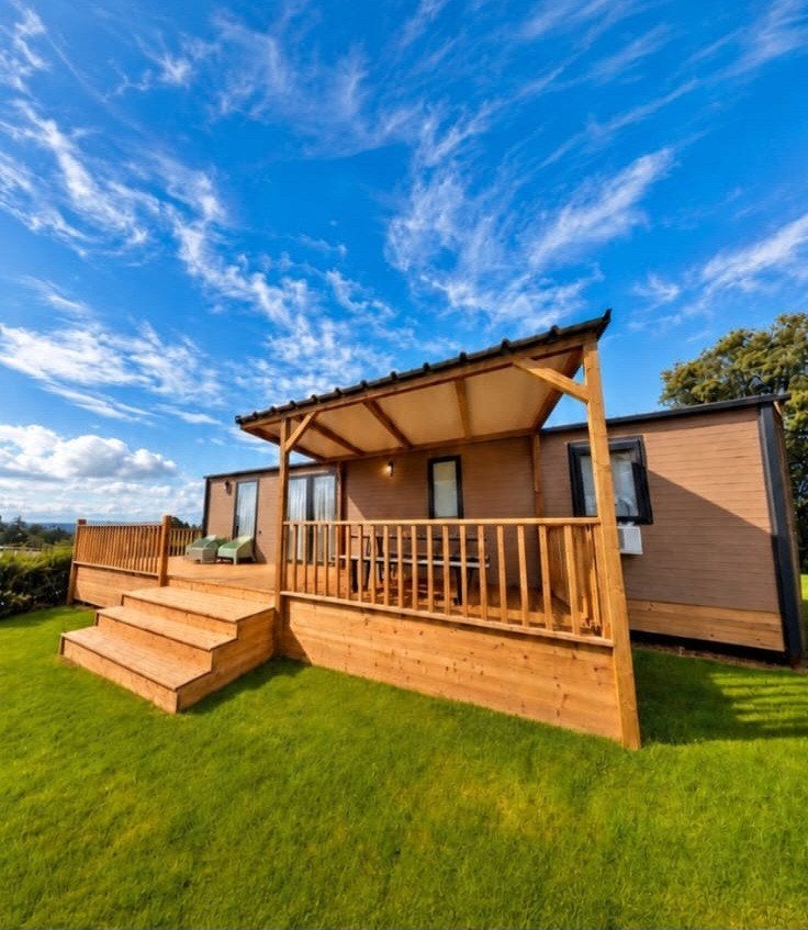 Nieuwe, moderne lodge te Bouillon - instapklaar, Immo, 2 slaapkamers, Provincie Luxemburg, Verkoop zonder makelaar, Chalet