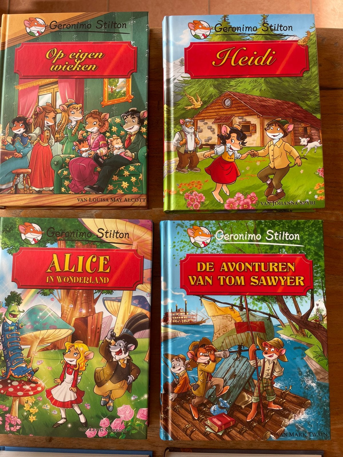 Geronimo Stilton 7 boeken, Boeken, Ophalen of Verzenden, Zo goed als nieuw