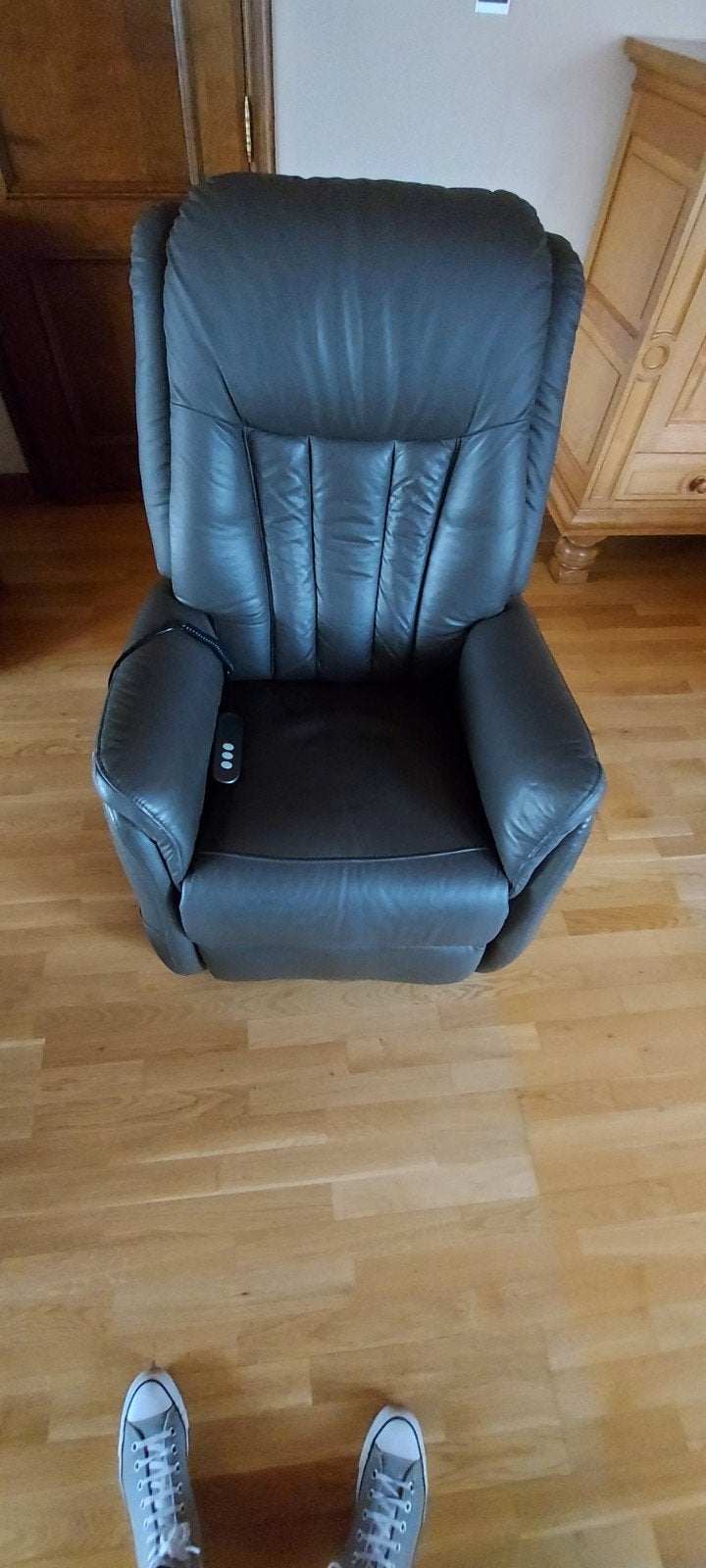 Elektrische relaxzetel, Ophalen