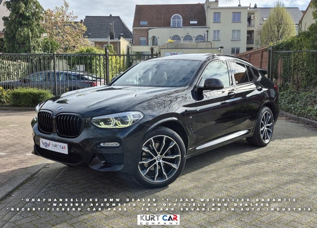BMW X4 2.0i xDrive M Sport | Pano | Camera | 20" Alu Velgen, Auto's, BMW, Automaat, 1998 cc, 4 cilinders, Zwart