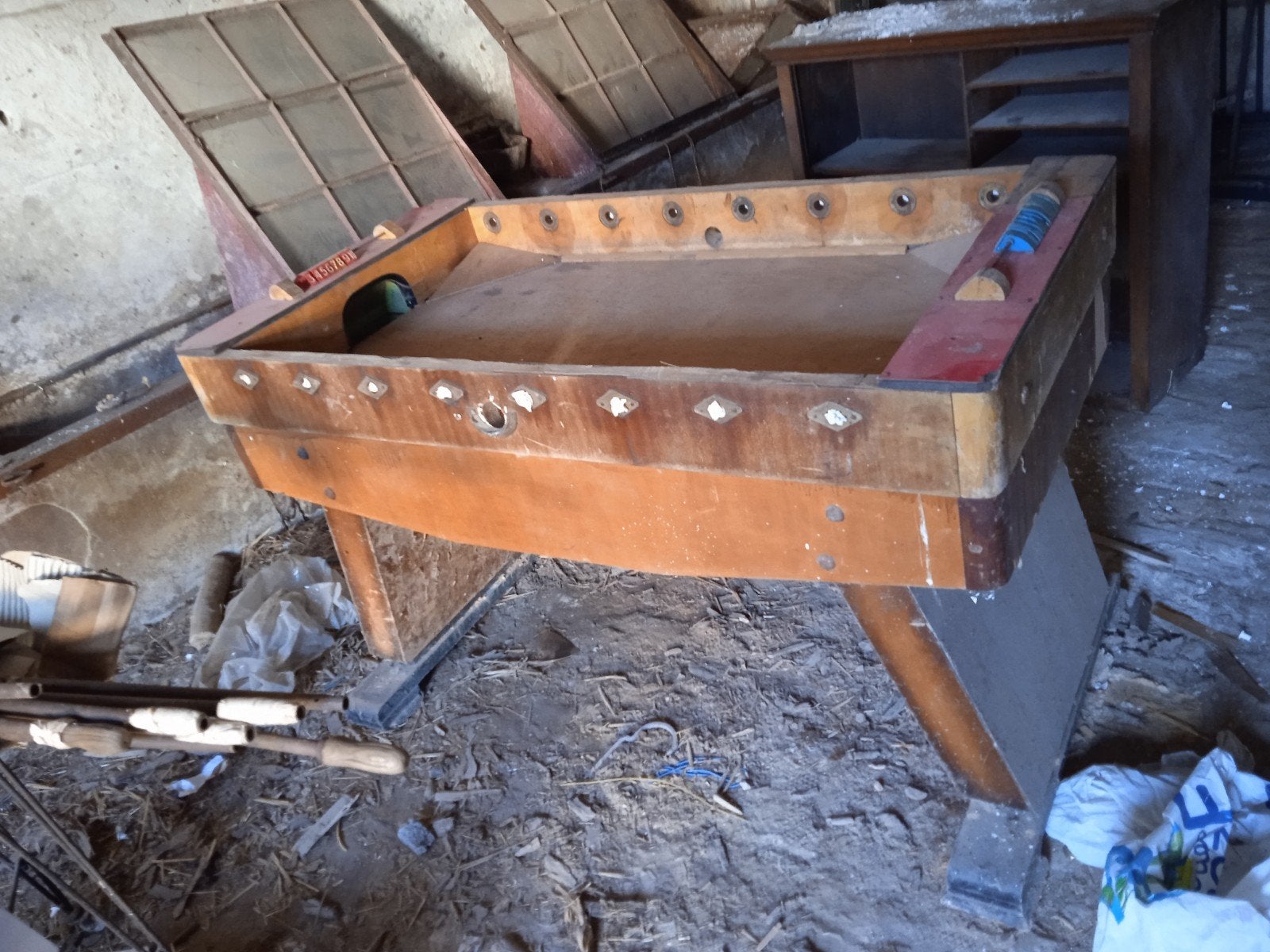 ancien kicker, Enlèvement