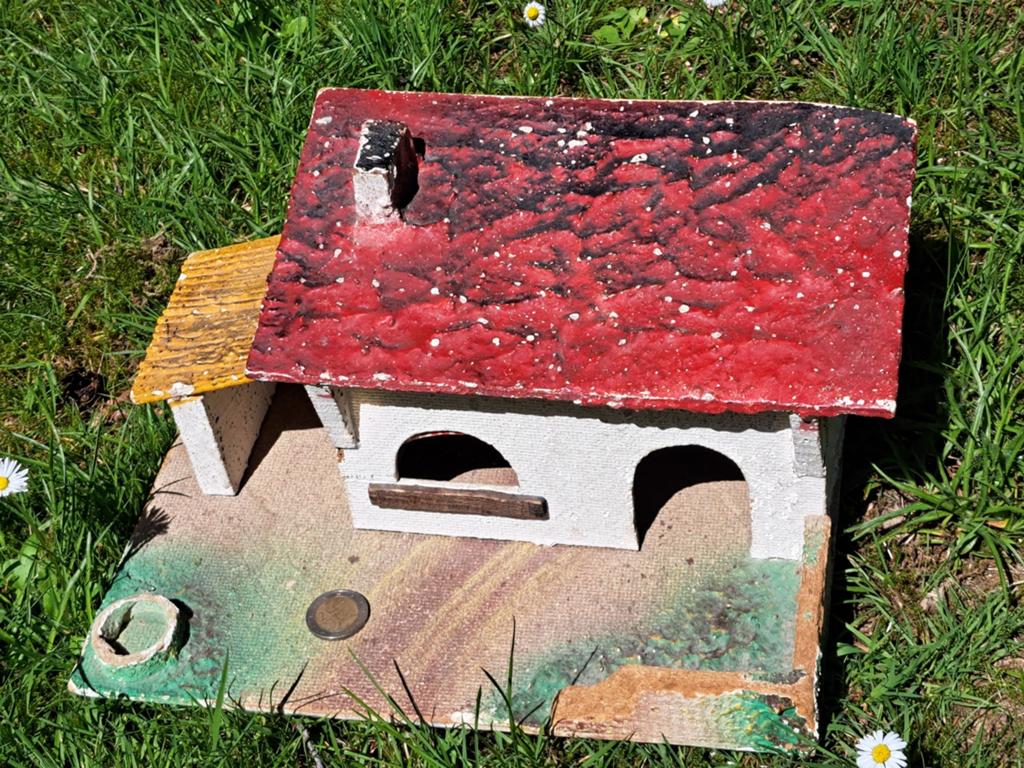 Boerderij Abert 1948 in gips en hout te koop aan de hoogste, Ophalen