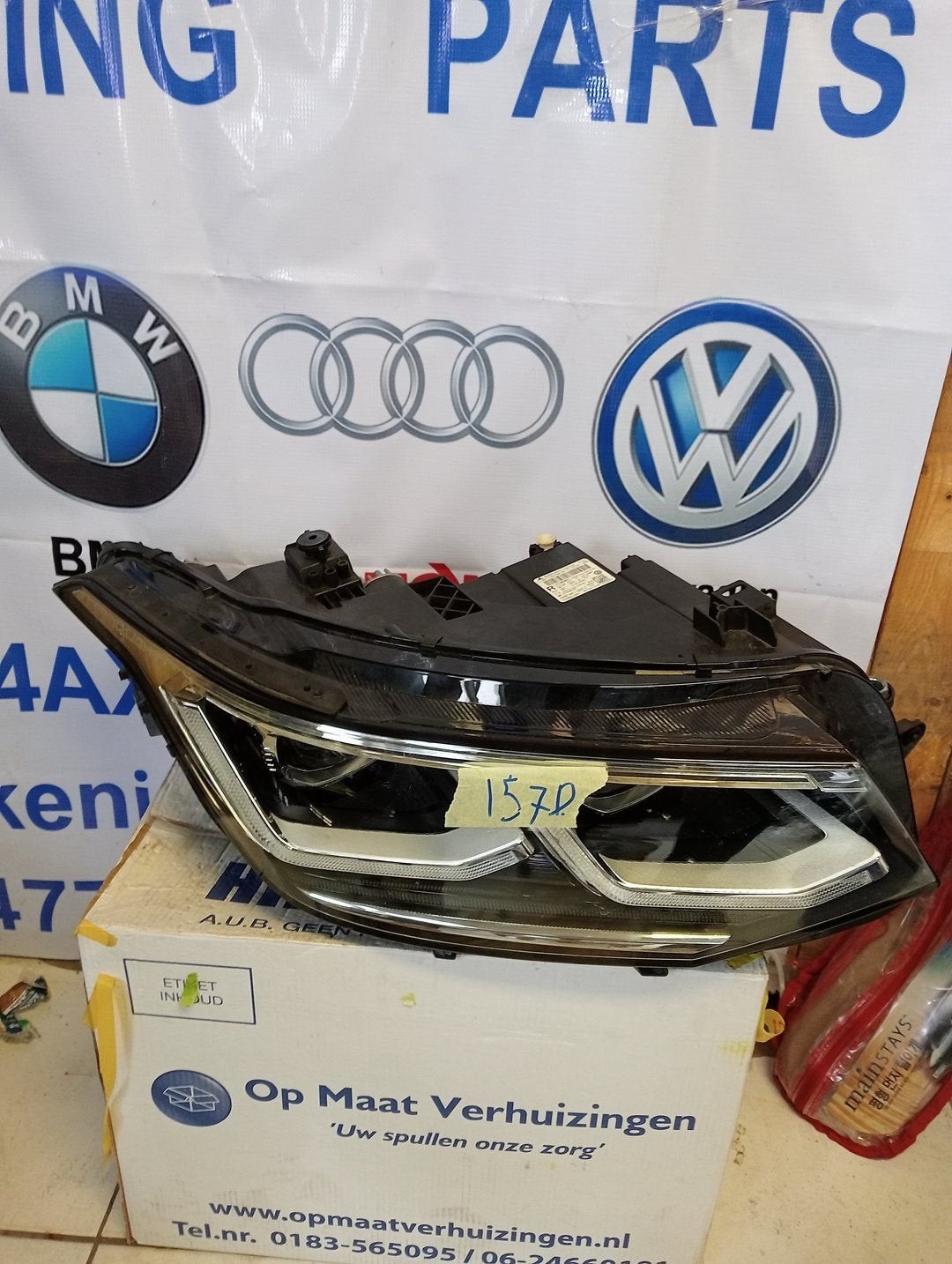 VW TIGUAN 5NA FACELIFT VOL LED KOPLAMP RECHTS 5NB941082  kaa, Gebruikt, -, Volkswagen, -