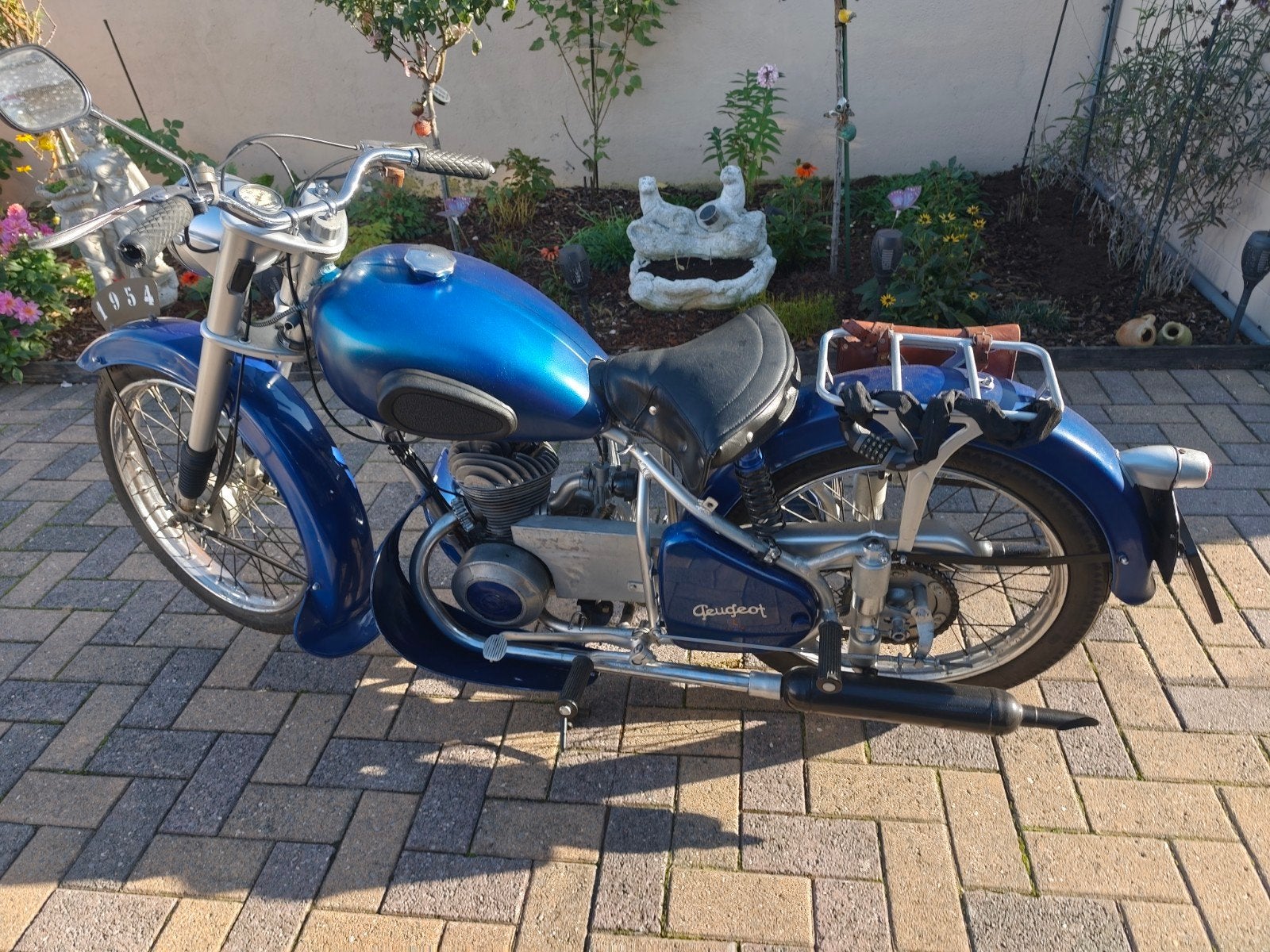 Peugeot 125 cc  bj 1954