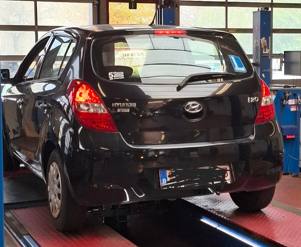 Hyundai i20, Auto's, Hyundai, Stof, Zwart, Zwart, Handgeschakeld