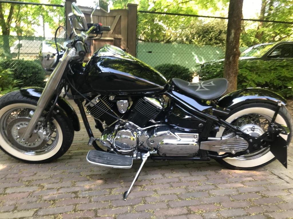 Yamaha DragStar 1100, Motoren, 2 cilinders, Chopper, Gebruikt, Particulier