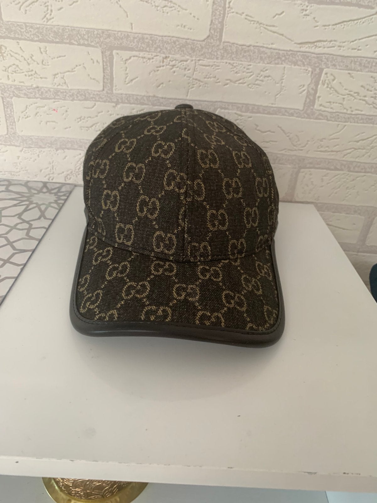 Zwart-gele Gucci cap, Ophalen, Nieuw, One size fits all, Pet