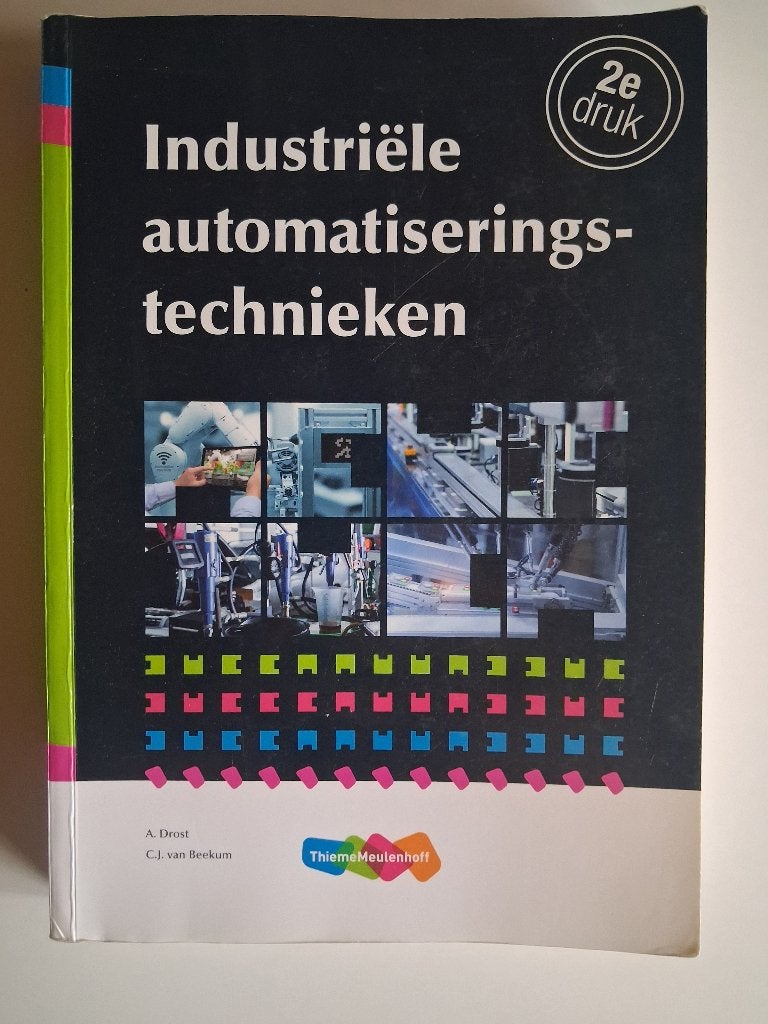 Industriële automatiseringstechnieken, ThiemeMeulenhoff, Autres niveaux, Enlèvement, Utilisé
