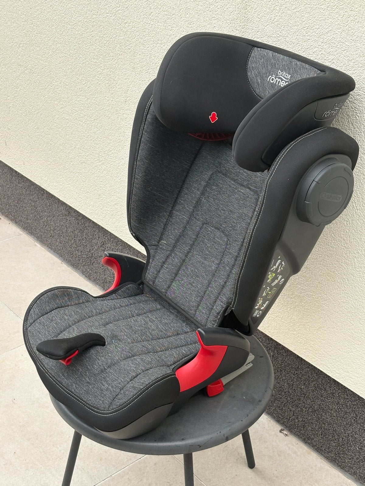 Britax Römer KIDFIX² S Autostoel (15–36 kg), Kinderen en Baby's, Autostoeltjes, Ophalen, Zo goed als nieuw, Autogordel