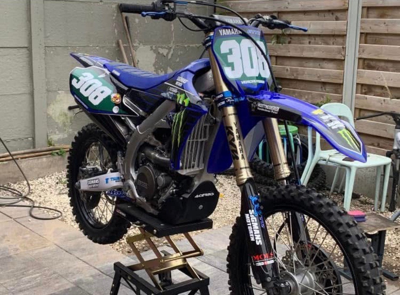 Yamaha yz250f gytr model 2020, Enlèvement, Comme neuf, Yamaha