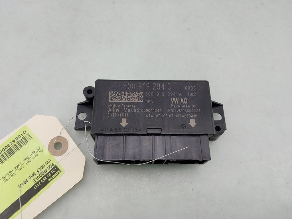 ORDINATEUR AIDE AU STATIONNEMENT Volkswagen Golf VII (AUA), Volkswagen, Volkswagen AG, Utilisé, Kundenbetreuung@volkswagen.de
