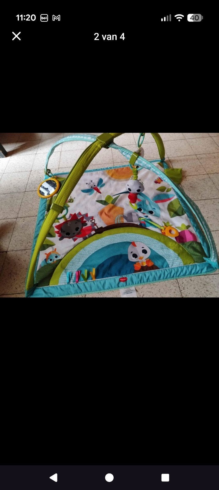 babygym Tiny Love, Kinderen en Baby's, Ophalen, Zo goed als nieuw