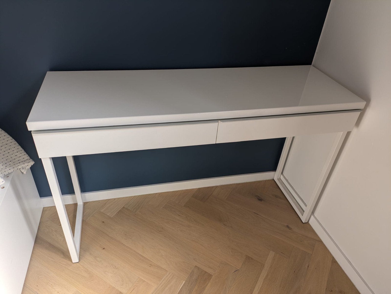 Console / bureau / coiffeuse Besta Ikea, Autres types, 120 cm, 40 cm, Comme neuf