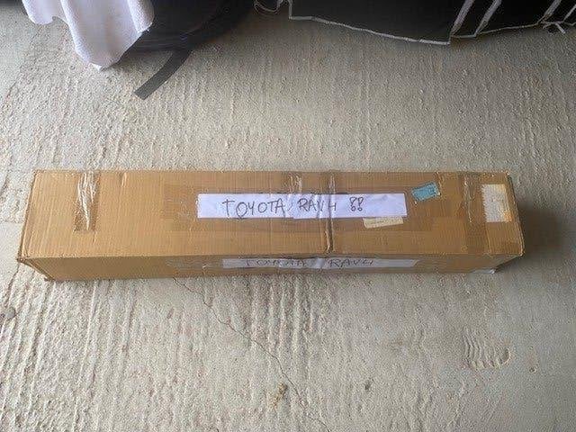 Originele TOYOTA RAV-4 dakdragers, Ophalen, Gebruikt