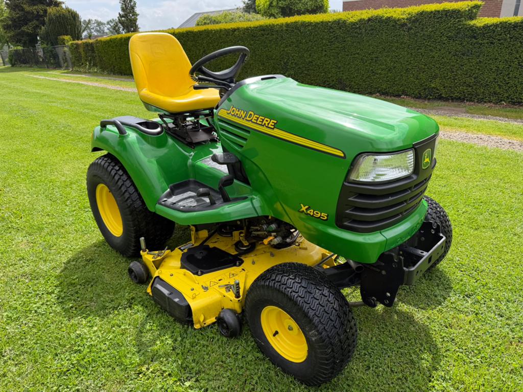 Zeer mooie john deere X495 ( mulch, Ophalen, Zo goed als nieuw