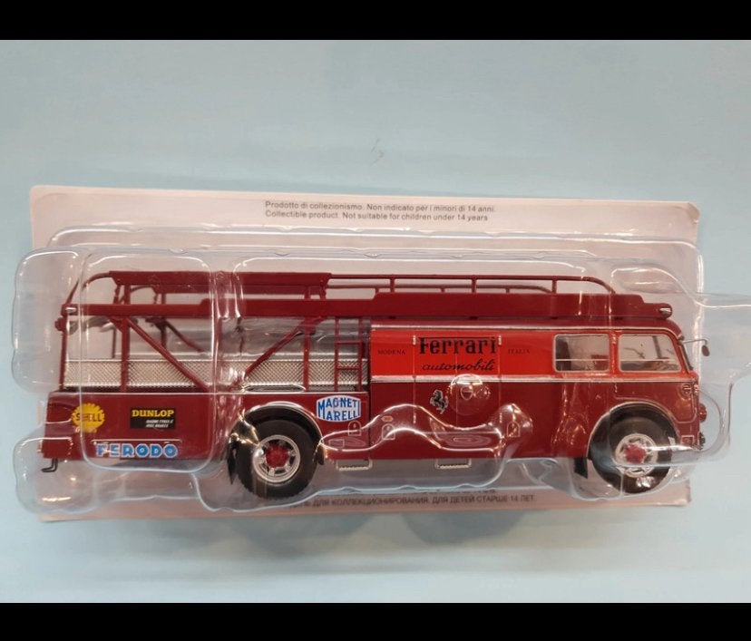 Fiat Bartoletti Ferrari-assistentie 1:43, Hobby en Vrije tijd, Modelauto's | 1:43, Ophalen of Verzenden