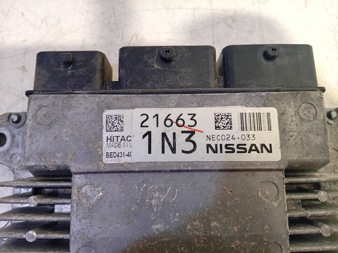 Computer motormanagement Nissan X-Trail, Onderdelen@venauto.nl, Van der Ven Autorecycling B.V., Ettenseweg 76, 4706 PB Roosendaal, The Netherlands