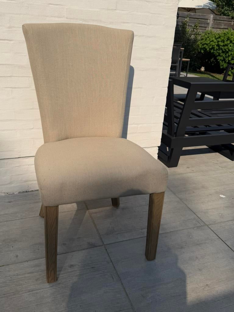 6 eetkamerstoelen, Huis en Inrichting, Ophalen, Overige kleuren, Stof, Vijf, Zes of meer stoelen