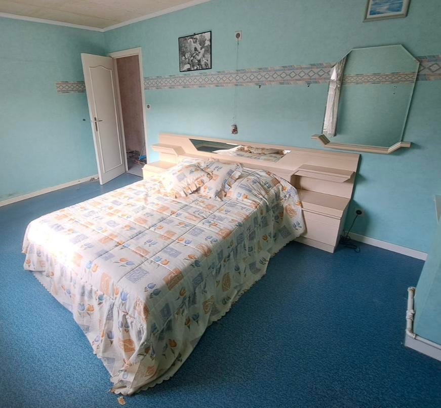 Slaapkamer 2 persoons, Huis en Inrichting, Slaapkamer | Complete slaapkamers, Ophalen, Gebruikt, Tweepersoons