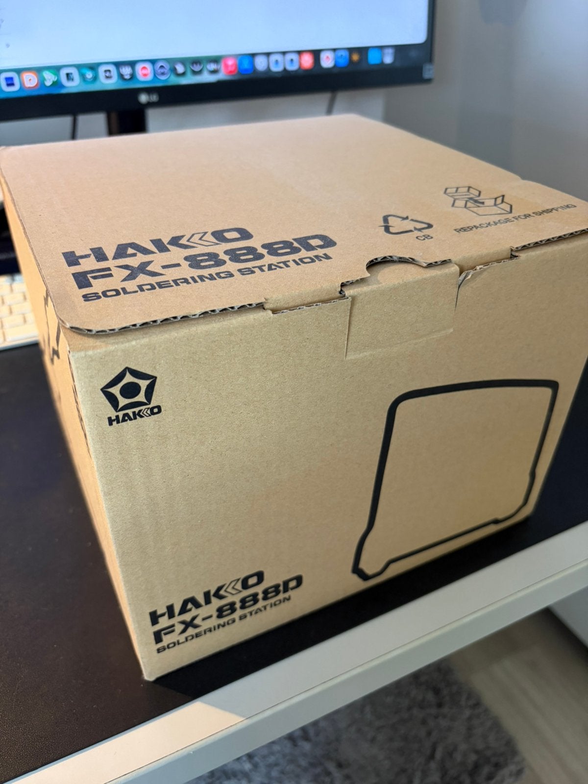 Soldeer station Hakko FX-888d nieuw, Ophalen, Nieuw