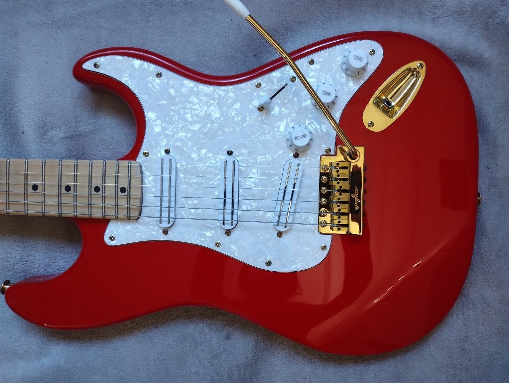 Harley Benton Tribute Series gitaar (met originele doos, Ophalen, Zo goed als nieuw, Solid body, Overige merken