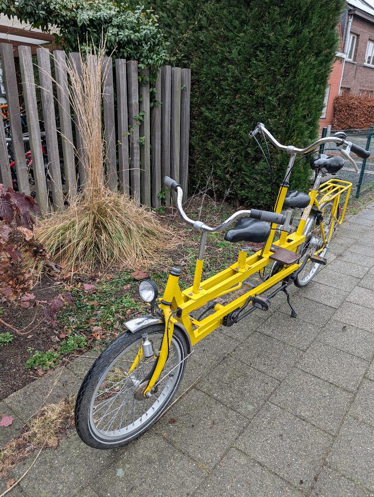 Kind-ouder tandem Onderwaterfiets, Fietsen en Brommers, Ophalen, Minder dan 10 versnellingen, Trommelrem, Gebruikt