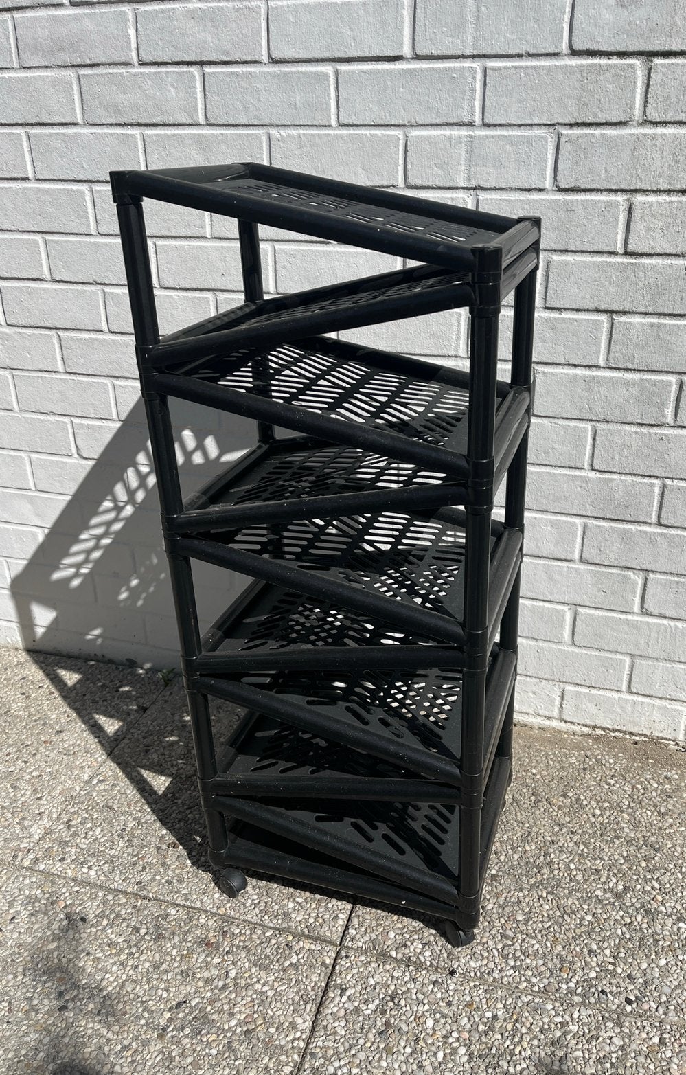 Schoenenrek plastic, Ophalen, Gebruikt