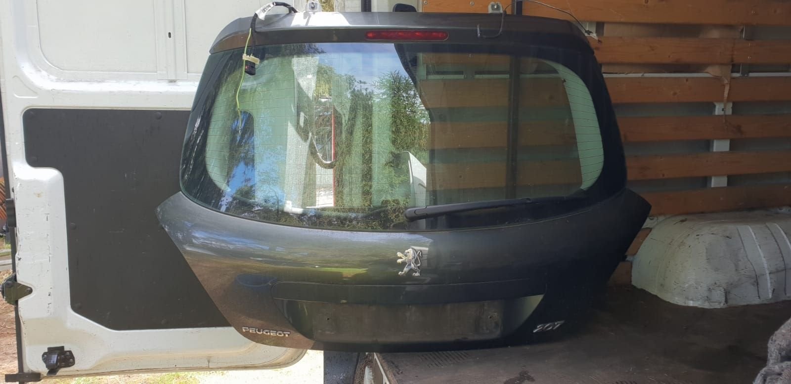 PEUGEOT 207 HB ACHTERKLEP BJ 2007, Auto-onderdelen, Gebruikt, -, Ophalen of Verzenden, Achter