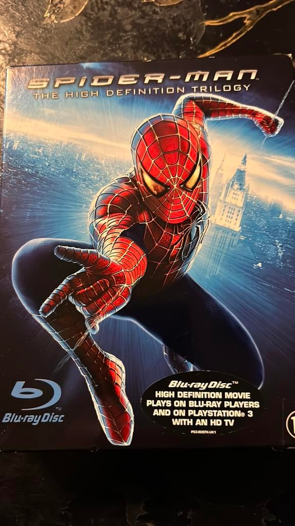 Spider-Man ( Blueray- Trilogy), Cd's en Dvd's, Blu-ray, Ophalen of Verzenden, Zo goed als nieuw