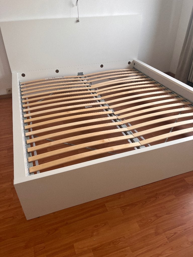 Lit (1800x200), Maison & Meubles, Queen size, Comme neuf, Enlèvement, 180 cm